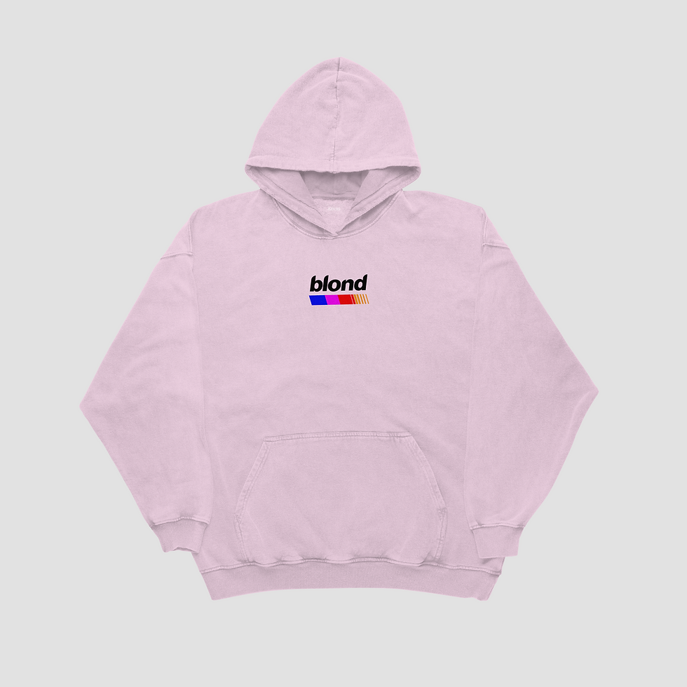 Thumbnail: blond logo hoodie