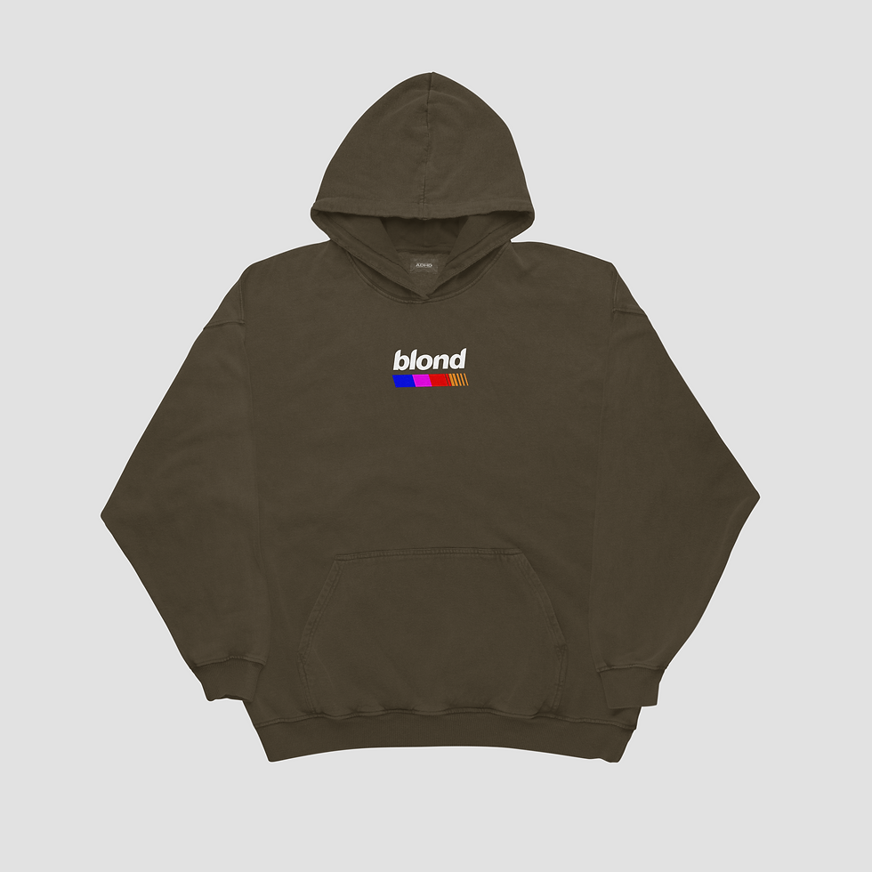 Thumbnail: blond logo hoodie
