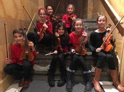 quelques élèves d'amati junior
