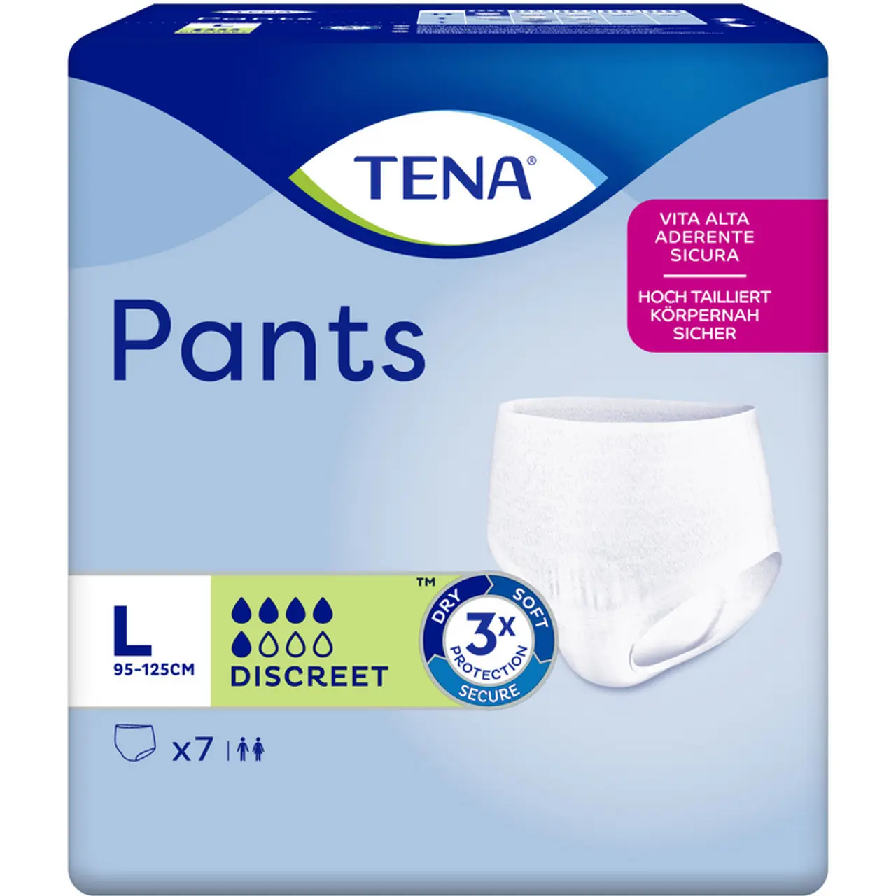 Tena pants discret large x 7