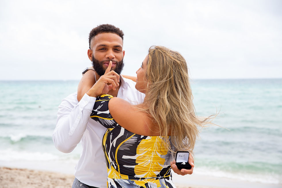 Surprise marriage proposal