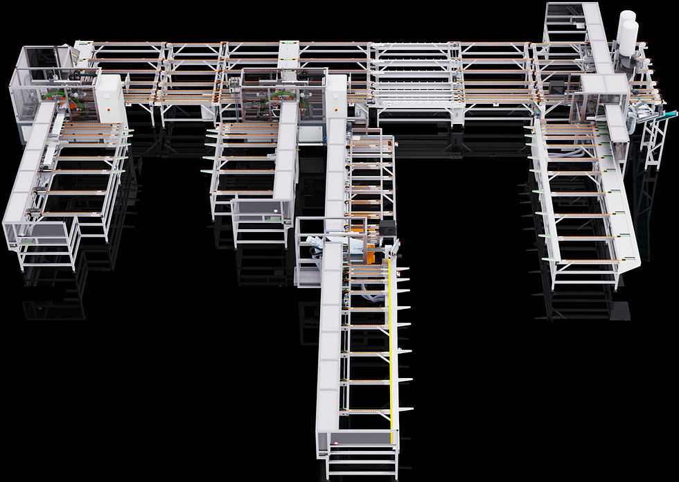 Produktionslinie: Effizientes Transportsystem, THORWESTEN