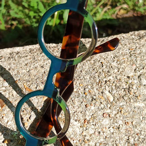 Lunettes sur mesure multicolores / multicolor bespoke eyewear