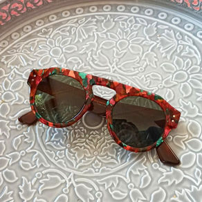 Lunettes sur mesure multicolores / multicolor bespoke eyewear