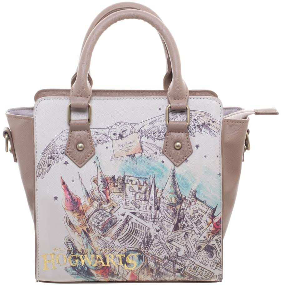 harry potter merch, harry potter merchandise, harry potter handbag, gifts for geeks, hedwig handbag, hedwig merch