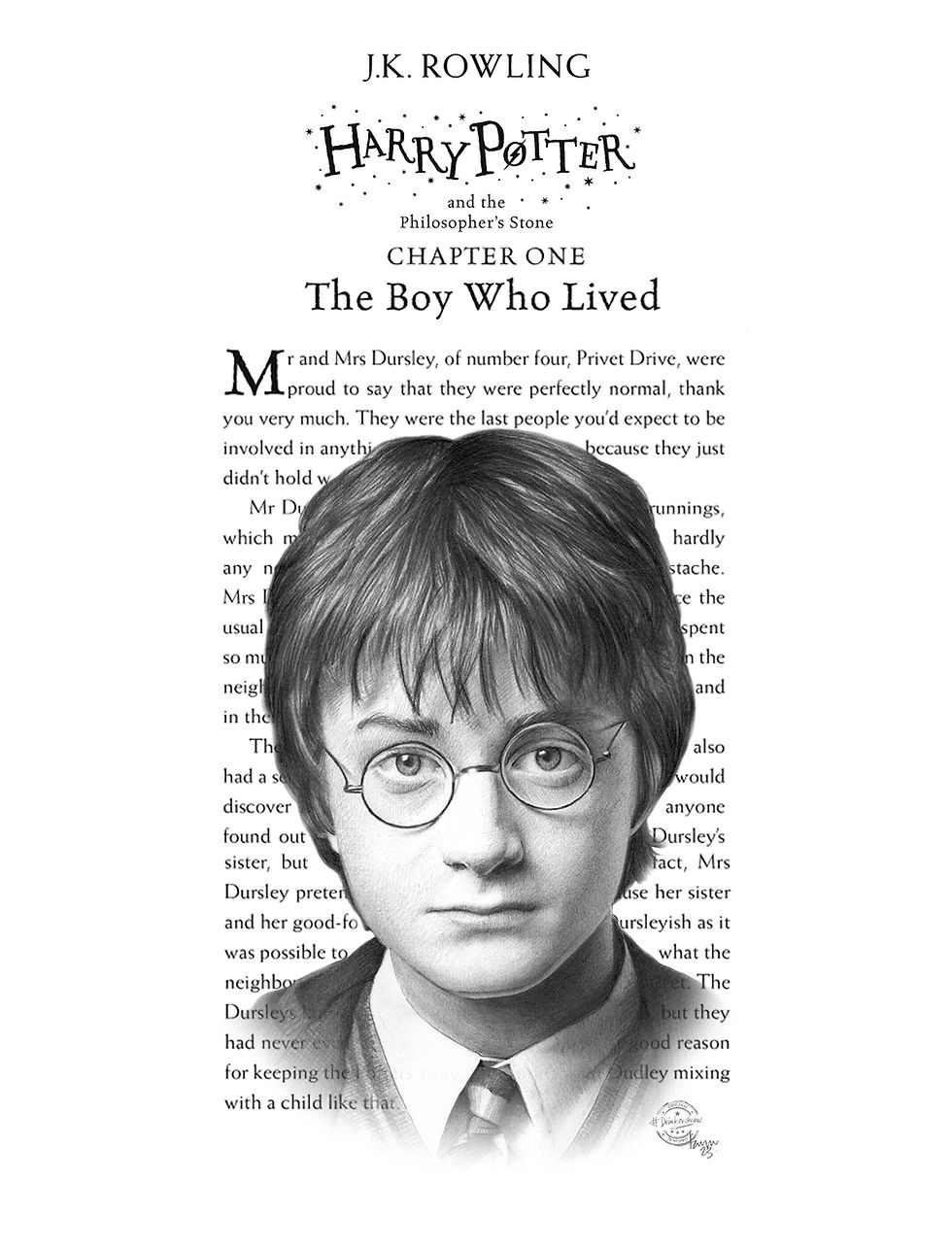 HARRY POTTER PRINT, ART PRINT, GEEKY HOMEWARES, GIFTS FOR TV LOVERS, GIFTS FOR HARRY POTTER FANS, GIFTS FOR MOVIE LOVERS
