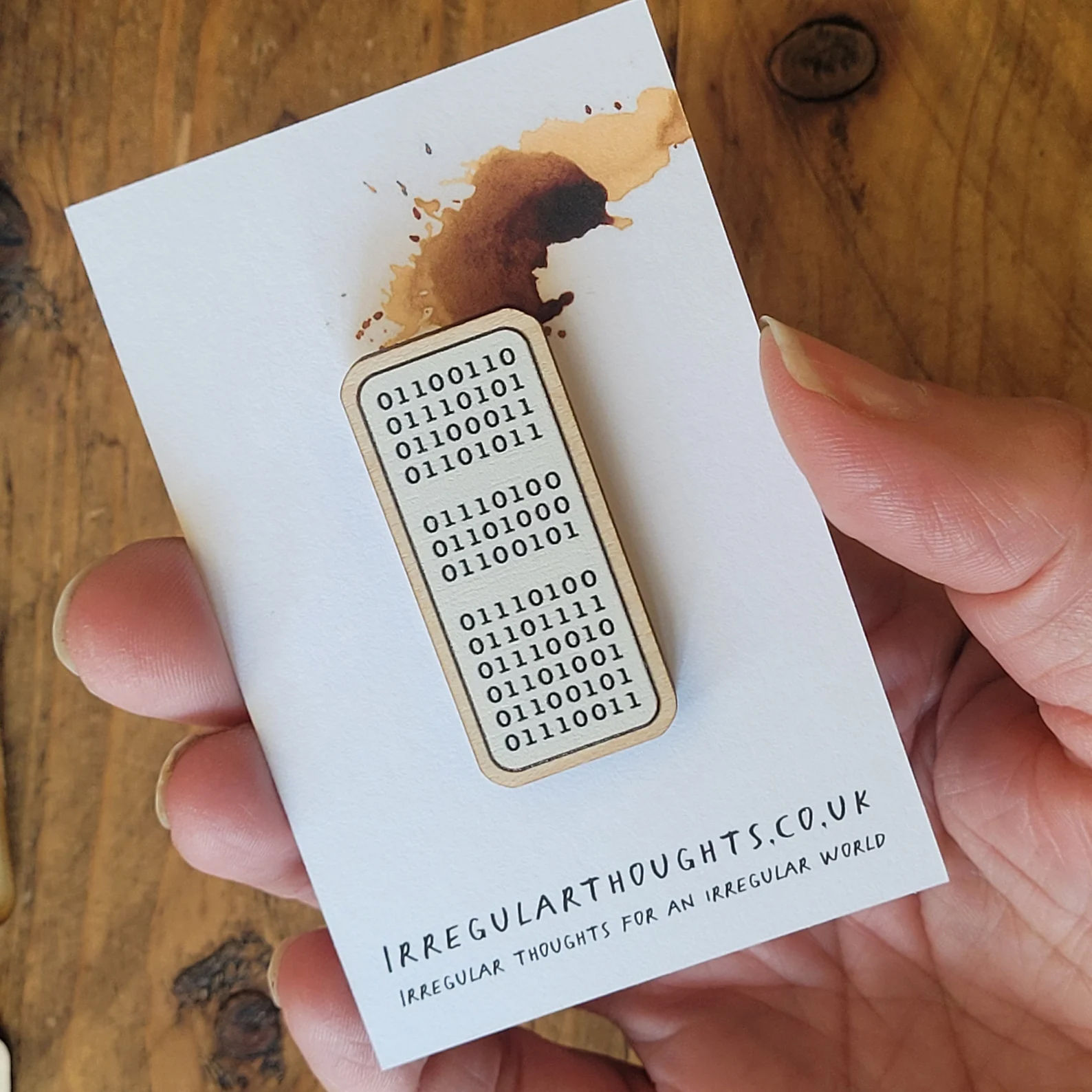 political gifts, political pins, geeky gifts, gifts for computer geeks, binary code gifts, unique gifts for geeks