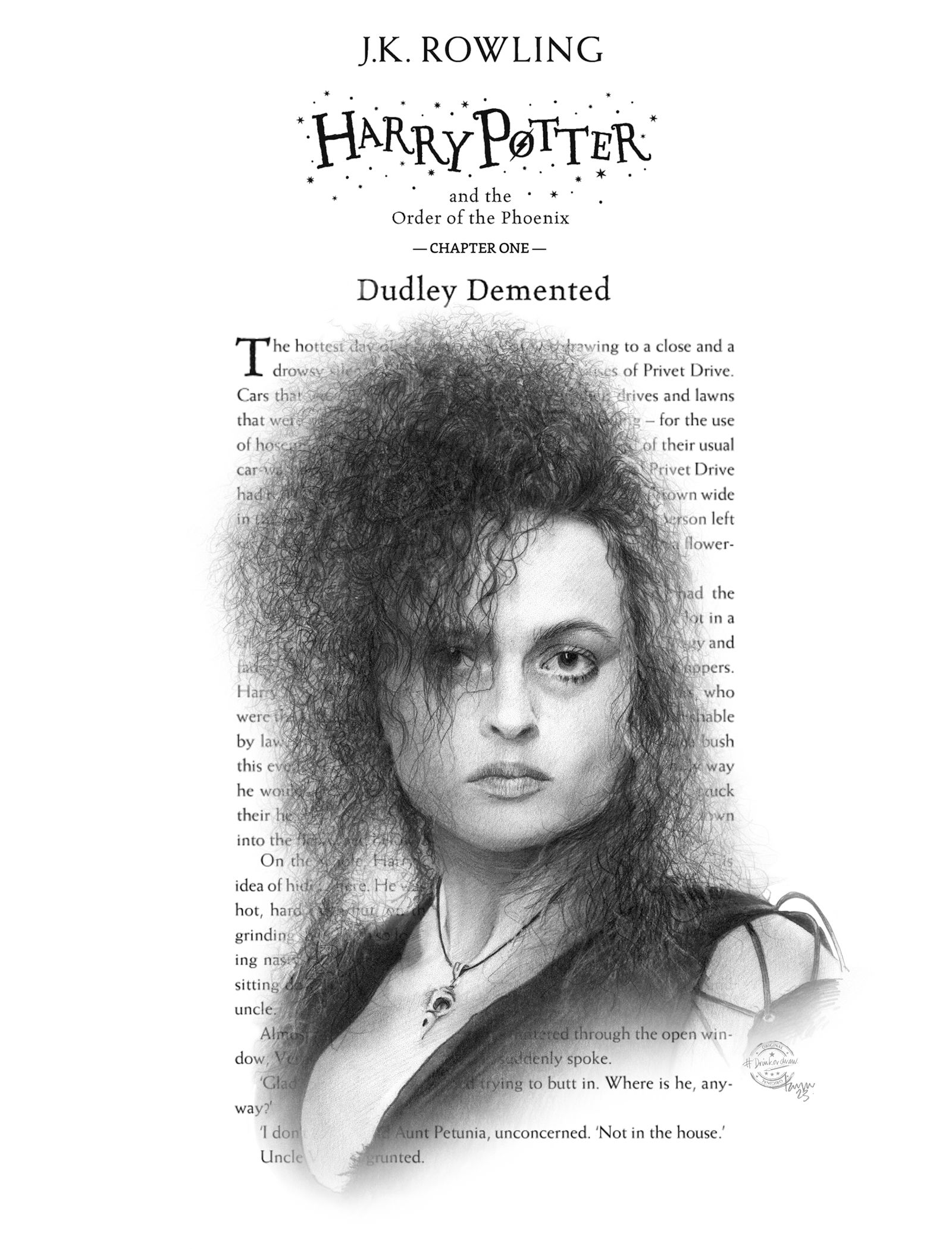harry potter cards, harry potter prints, harry potter gifts, gifts for harry potter fans, bellatrix merch, slytherin gifts
