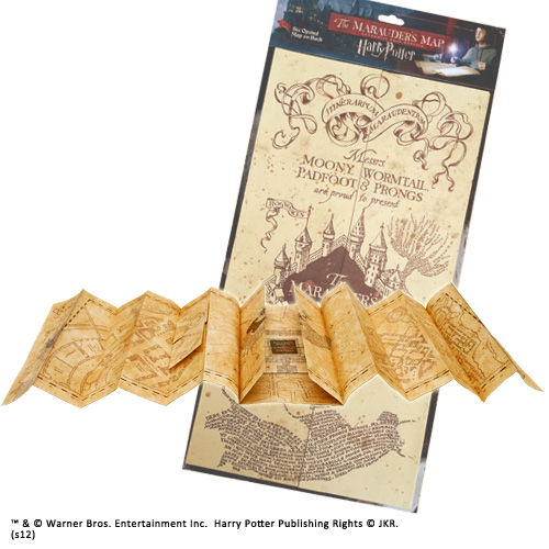harry potter gifts, harry potter merch, gifts for geeks, harry potter collectibles, marauders map