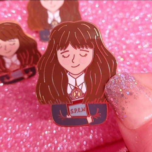 Hermione Granger S.P.E.W Pin Badge | The Geek Side
