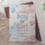 gender reveal party inspo, gender reveal part invites uk, simple gender reveal invites uk, boy or girl party invites near me