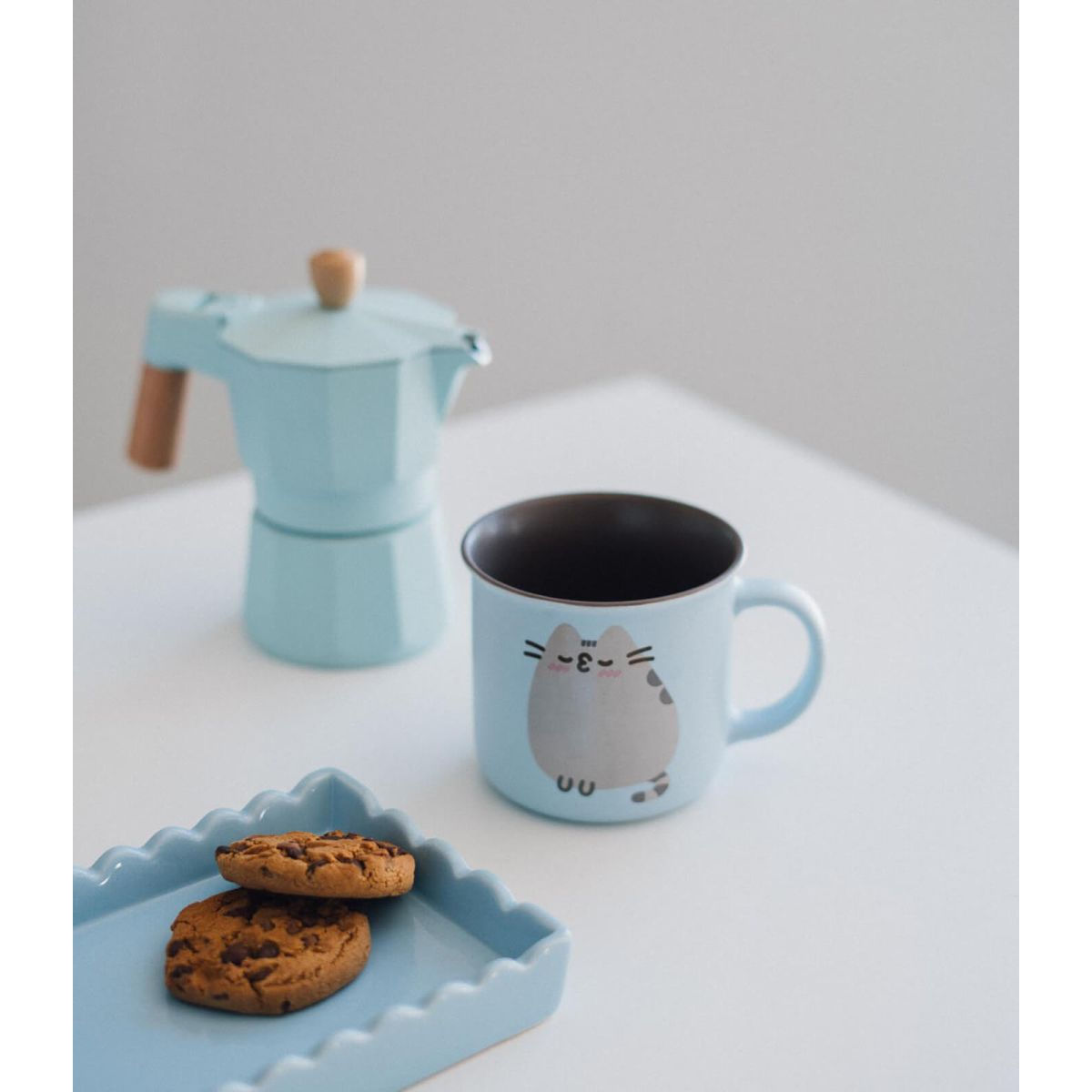 pusheen gifts uk, pusheen merch, cute pusheen gifts for her, cute pusheen mug, pusheen mug, pusheen kitchenware, cute cat mug