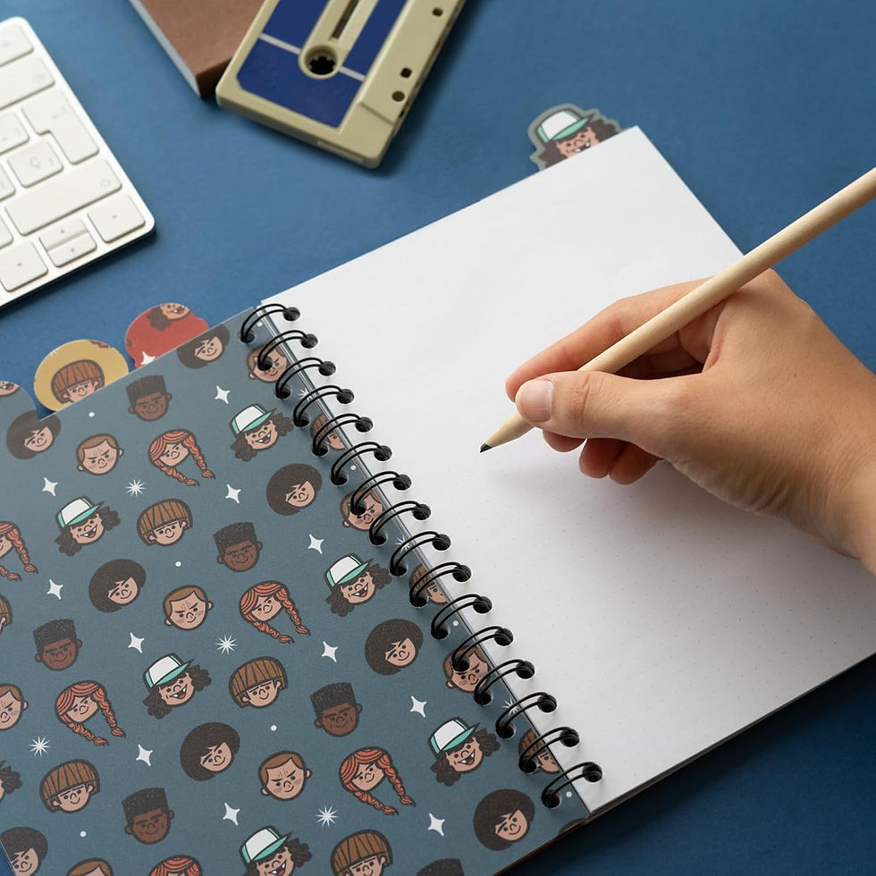 stranger things stationery, stranger things back to school, unique stranger things products, gifts for stranger things fans