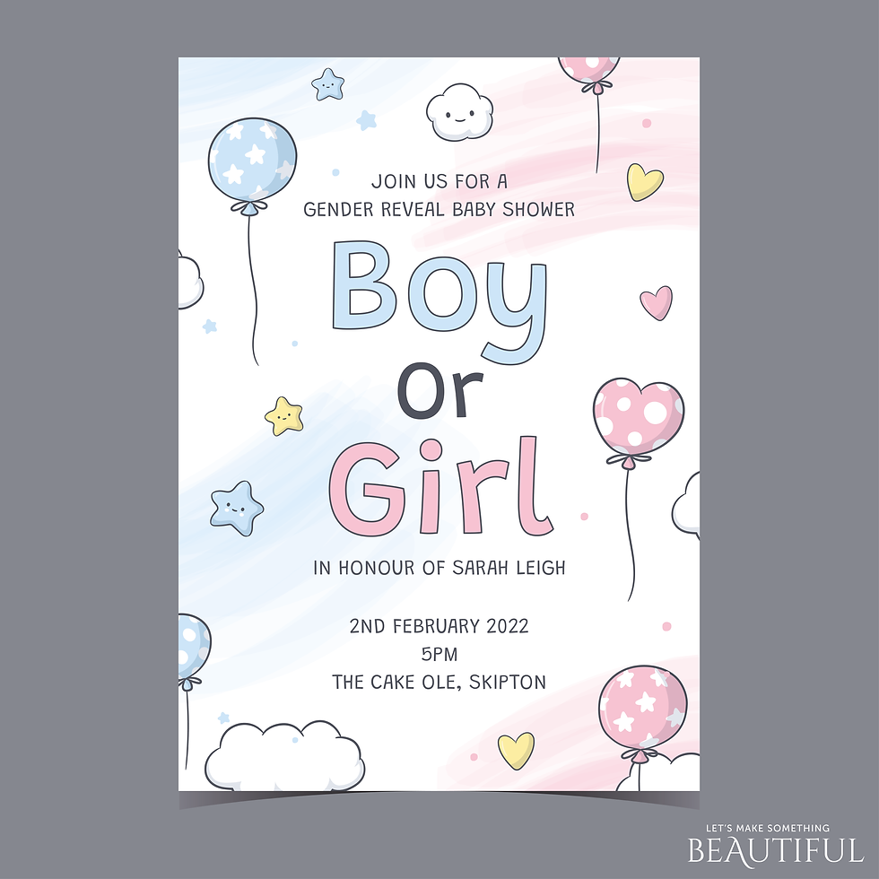 baby shower invites, cute baby shower invitations, cheap baby shower invites, invitations skipton, invitations yorkshire