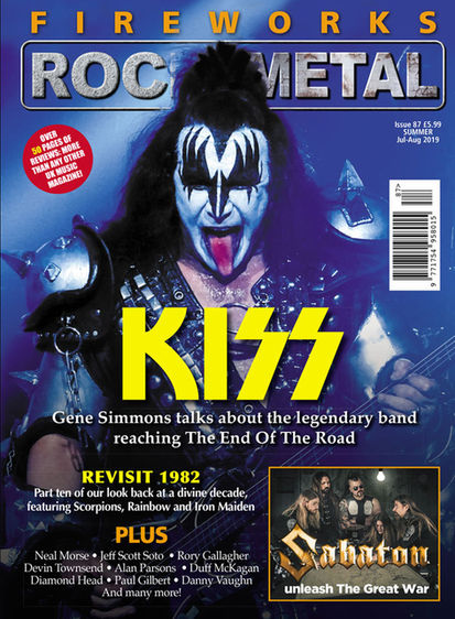 Dali Van Gogh featured in UK's Fireworks Rock and Metal Magazine.