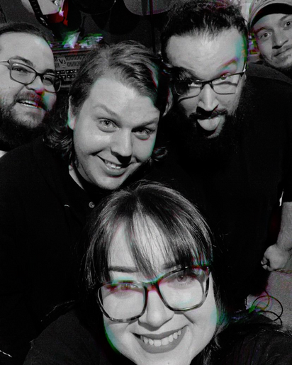 Dali Van Gogh: Top (Left to Right): Lance Hicks (bass), Zach Lacey (sound), Isaac Kent (guitar), Jamison Tomka (drums). Bottom: Rachelle Moreau (vocals/keys).