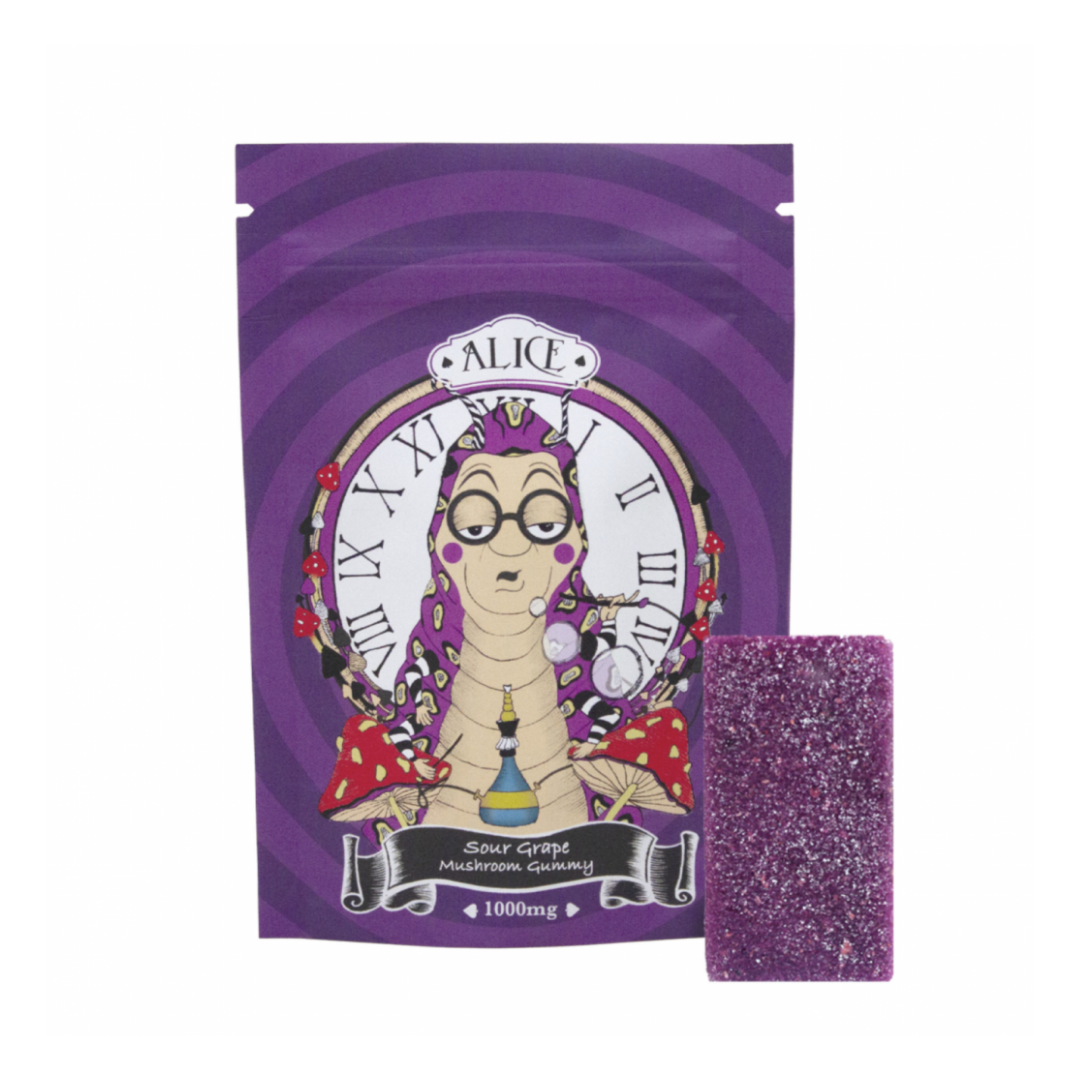 ALICE - SOUR GRAPE SHROOM GUMMIES