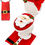 Thumbnail: Christmas Bathroom Decoration Set w/Toilet Seat Cover, Rugs, and More