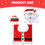 Thumbnail: Christmas Bathroom Decoration Set w/Toilet Seat Cover, Rugs, and More