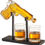 Thumbnail: 9 Oz Whiskey Gun Decanter Set with Glass