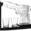 Thumbnail: 9 Oz Whiskey Gun Decanter Set with Glass
