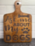 Small Wooden Display Board