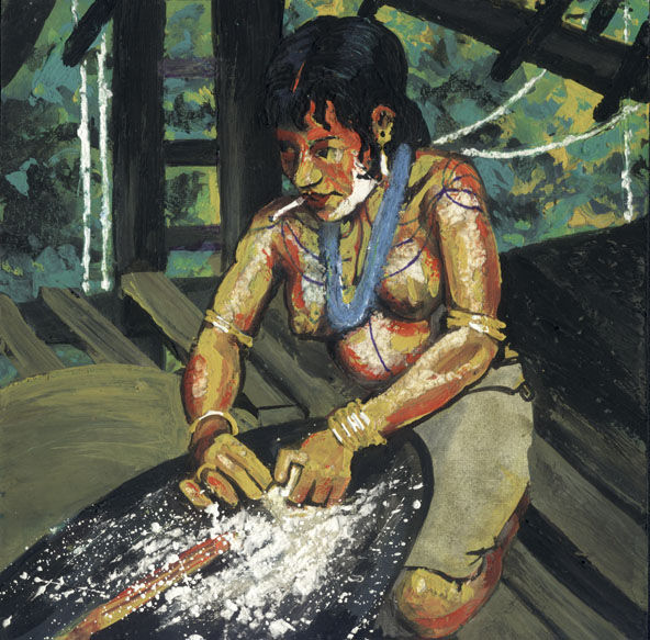 Femme riz