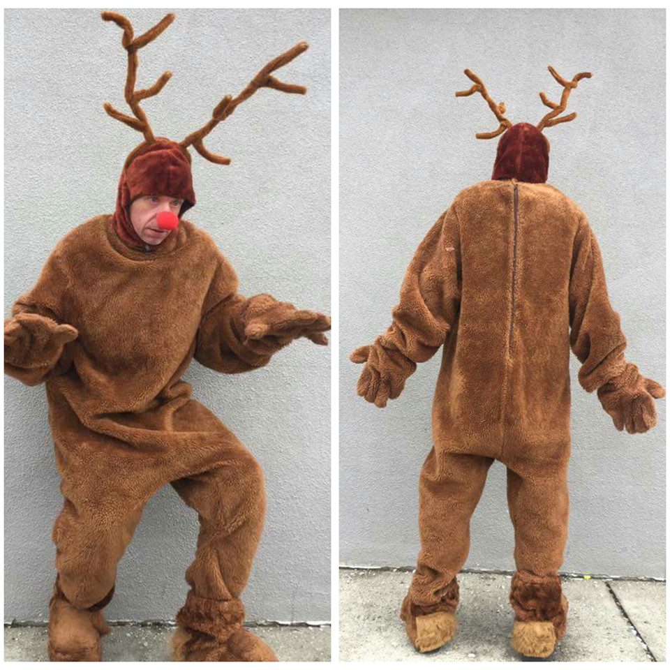 Open Face Reindeer