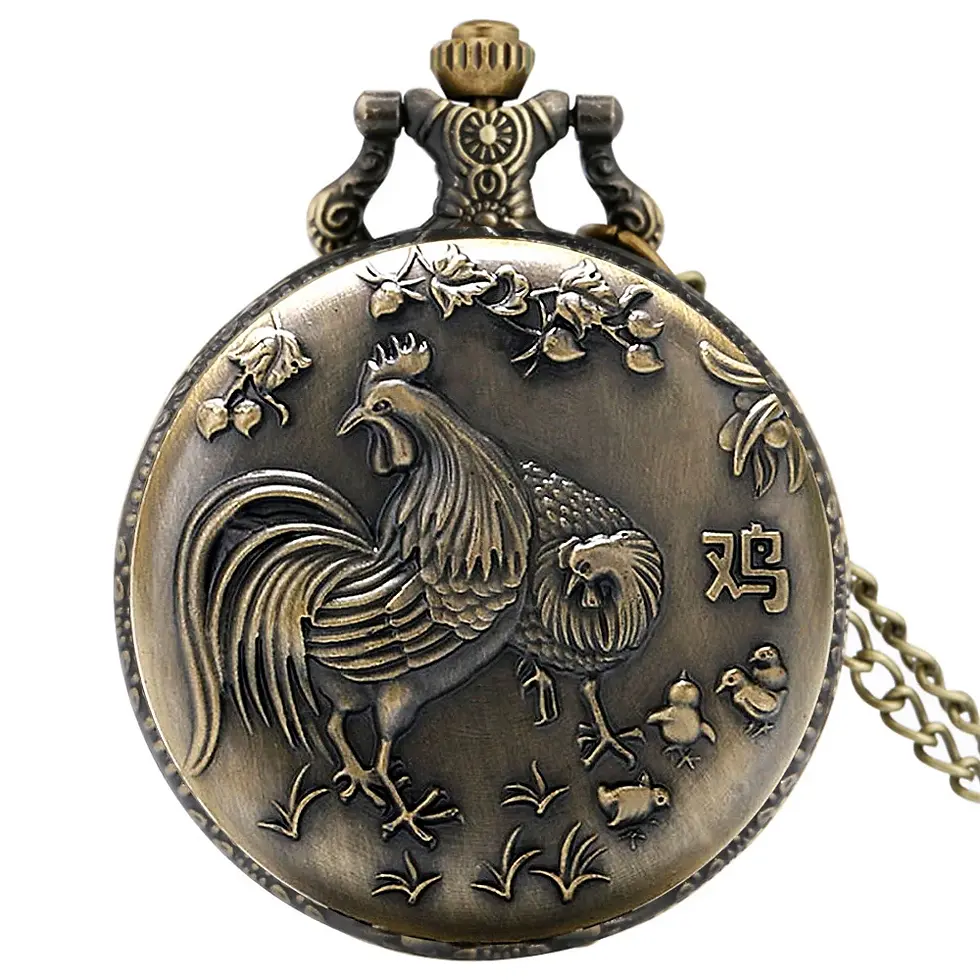 Thumbnail: Vintage Bronze Chinese Zodiac