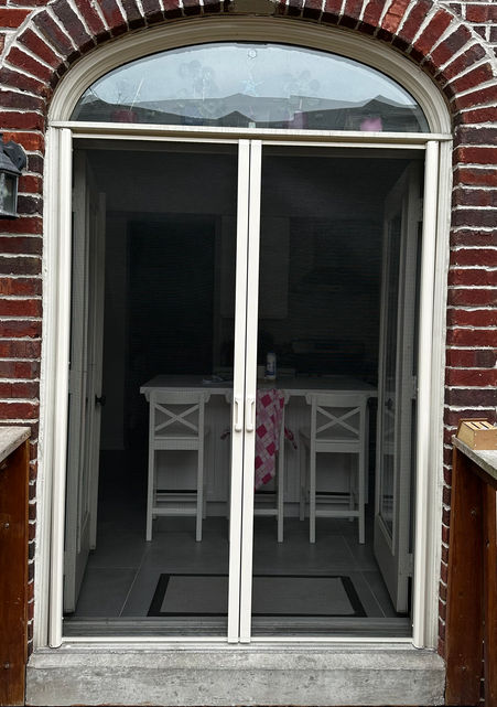 Double Door Retractable Screen in Toronto, Mississauga, Vaughn, Etobicoke