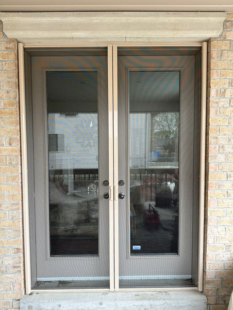 Double Door Retractable Screen in Toronto, Etobicoke