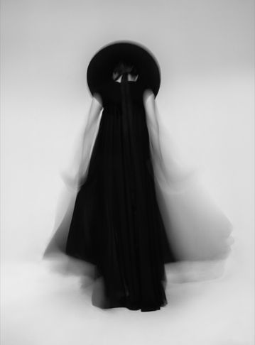 "Lady In A Black Dress - Back"