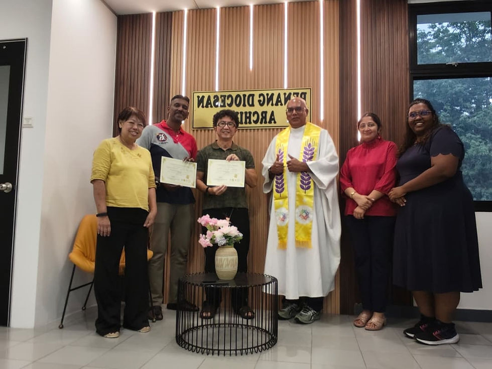 Penang Diocese Conducts 2-Day Formation Programme for Final-Year Seminarians          (10–11 June 2026)   