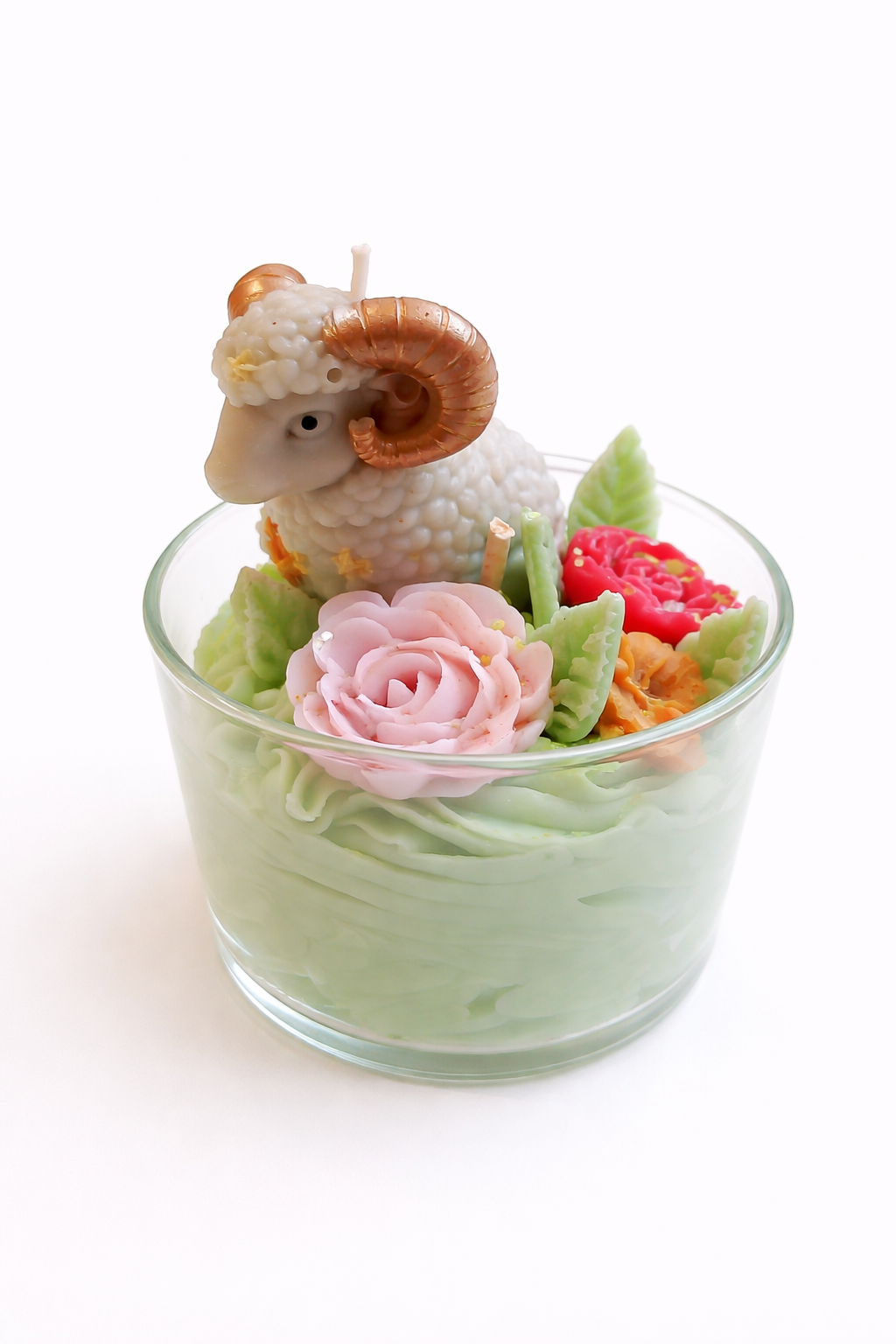 🍒 Bougie Bélier Parfumée Cerise – 210 ml