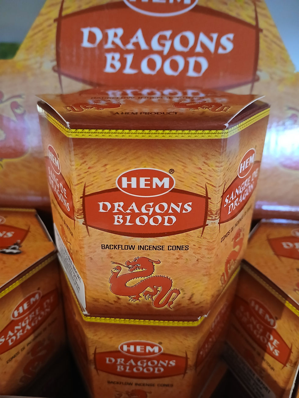 đ CĂŽnes dâEncens Backflow HEM Sang de Dragon