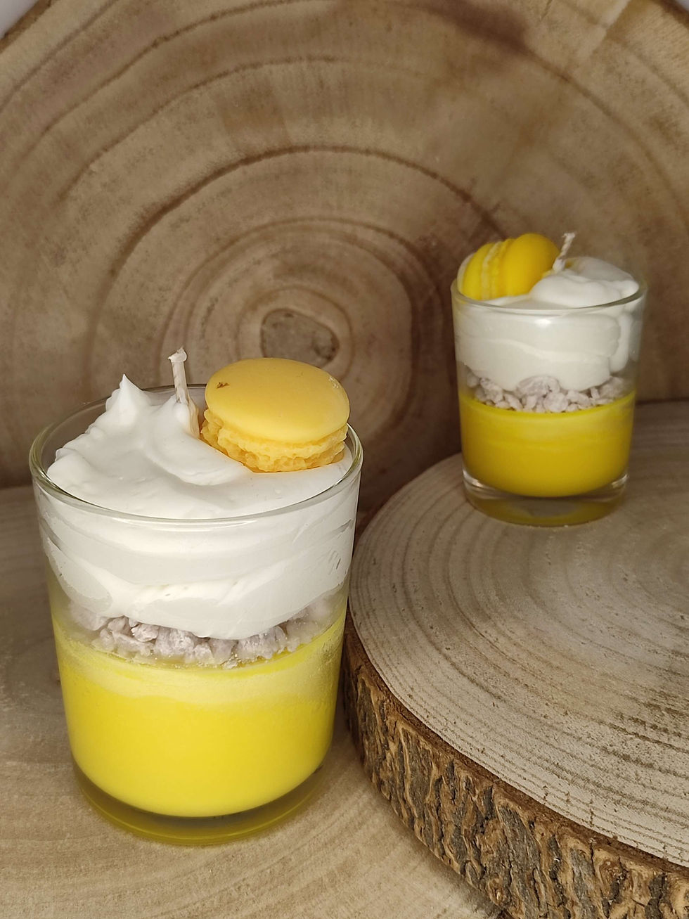 Bougie parfum Citron meringué