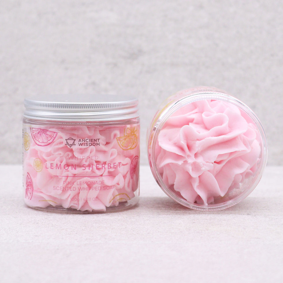 Savon fouetté Limonade Rose