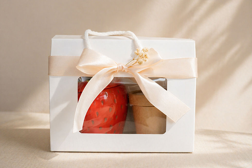 Thumbnail: Duft Geschenkset mit Wax Melts & Keramikbrenner