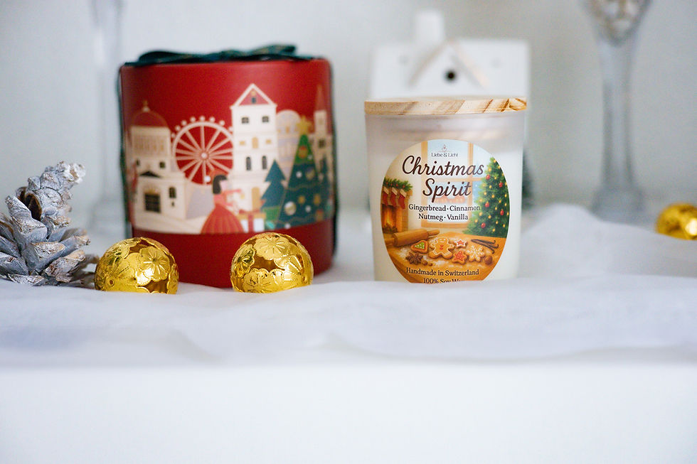 Christmas Spirit – Festliche Duftkerze mit warmem Weihnachtsaroma