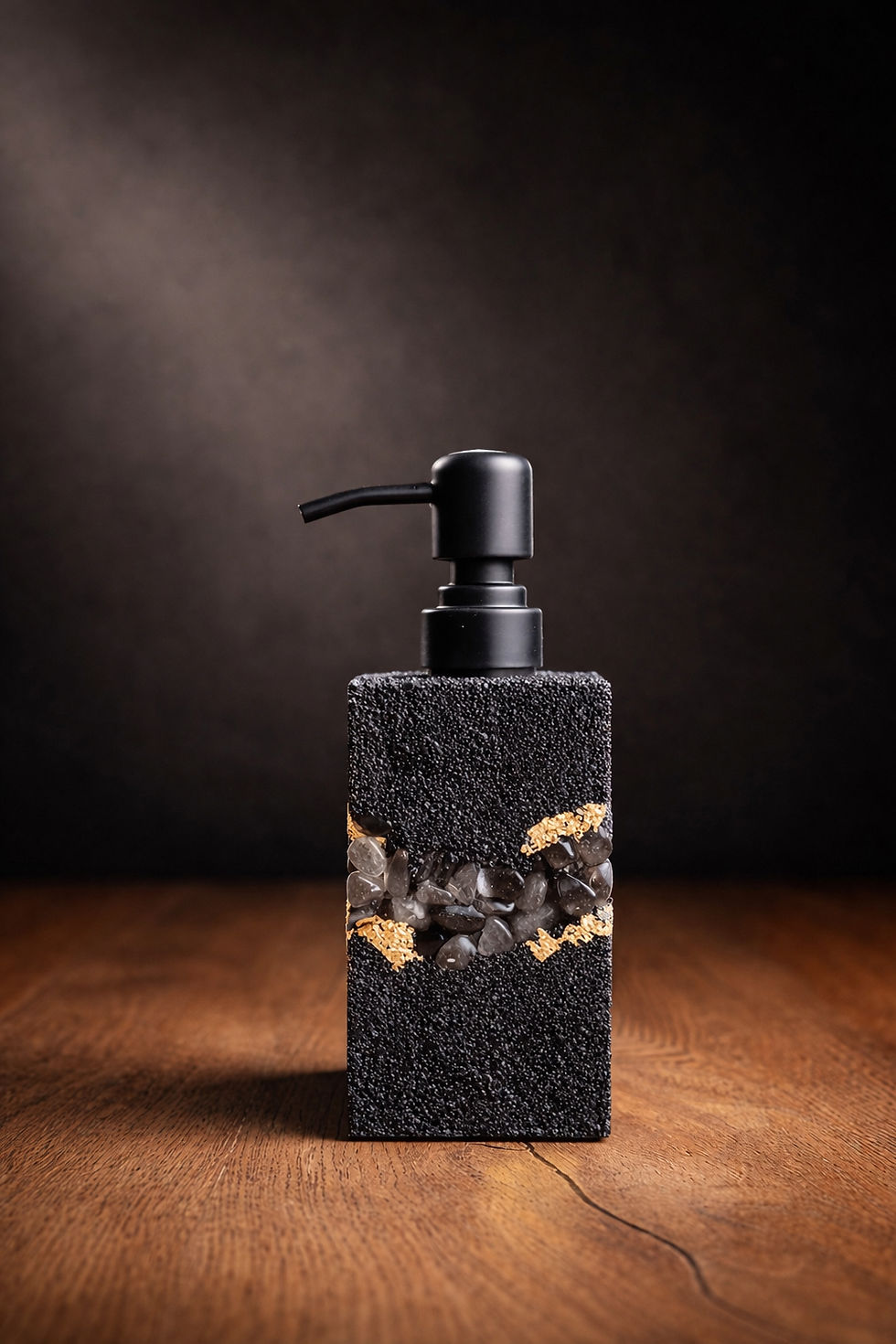 Miniaturbild: Design Seifenspender Klein aus Naturstein – Luxus für Ihr Badezimmer