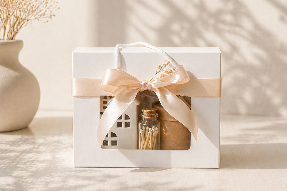 Miniaturbild: Duftkerzen Geschenkset mit Wax Melts – Sojawachs