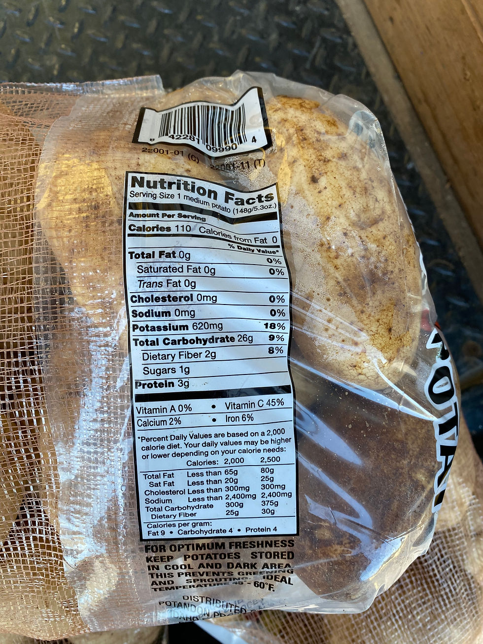 Thumbnail: Commercial Russets, 20lbs 