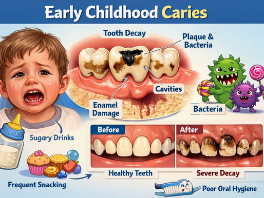 Early Childhood Caries: What Every Parent Needs to Know - By Dr. Shweta Bhatia, Specialist Pediatric Dentist in Sharjah
