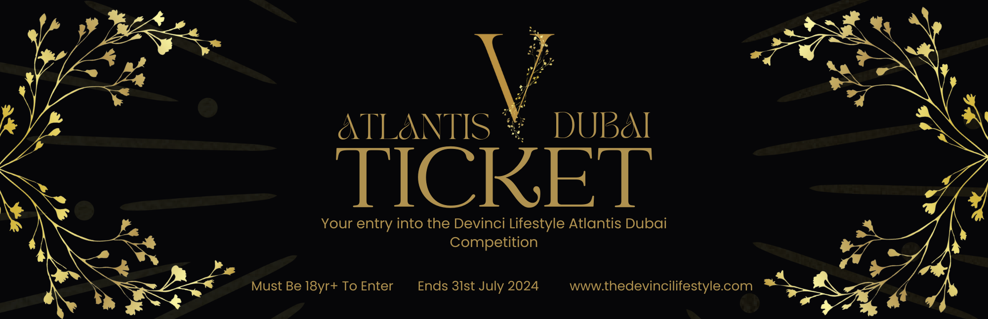The Atlantis Dubai Comp Ticket