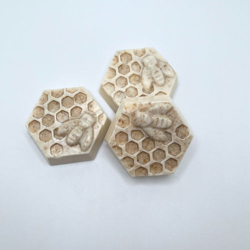 Honey Comb Shaped Soap Bar