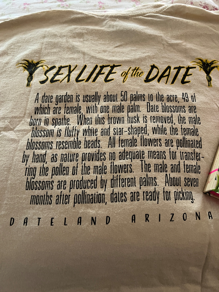 This tee shirt attracts a lot of attention when I wear it... Photo credit: Karen England.