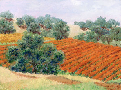 On Shenandoah Road 12 X 16 Oil.jpeg