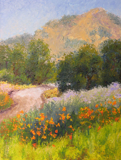 Near Solvang  12 X 16 Oil.jpeg