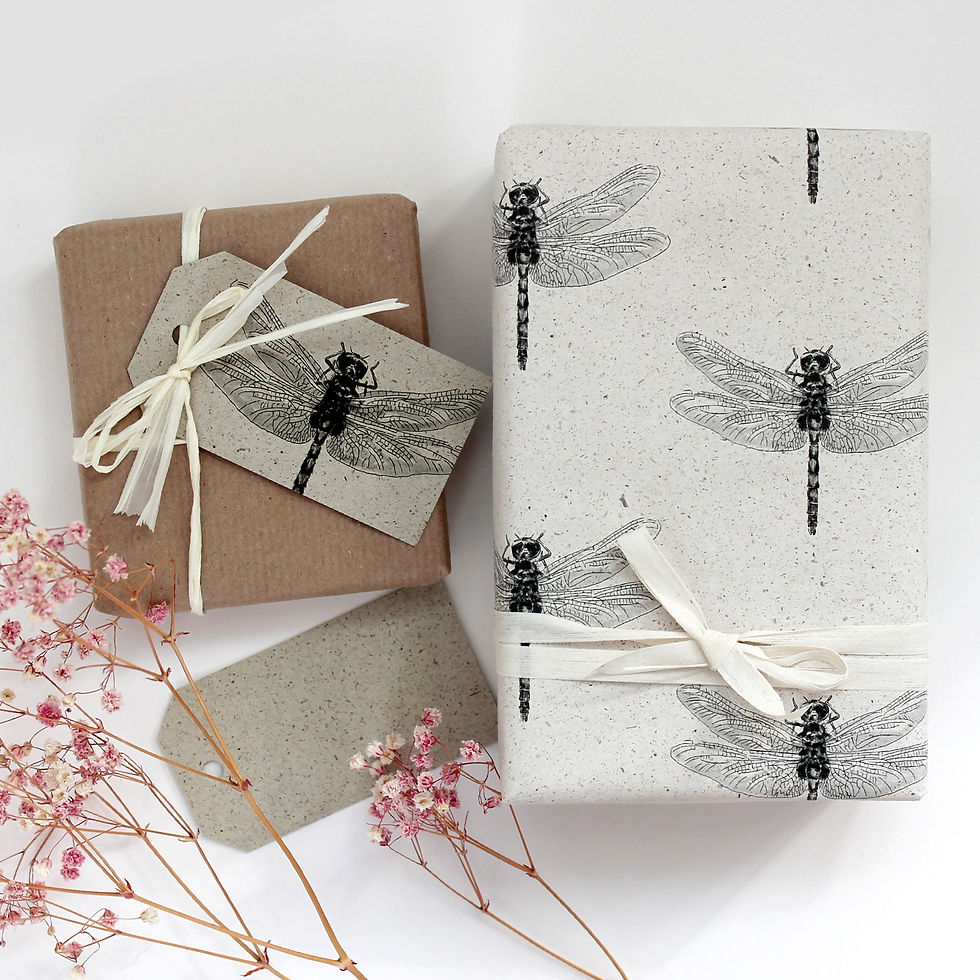 Miniaturbild: Geschenkanhänger Set, Insekten