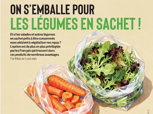 Siamo entusiasti delle verdure in sacchetti!